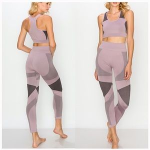 NWT Kimberly Legging and Bra Top Set